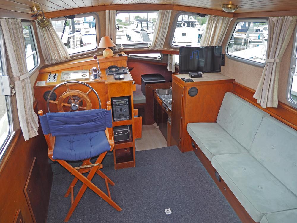 Steuerhaus, Innenausstattung